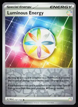 Luminous Energy 191/193 Uncommon Paldea Evolved Pokemon Reverse Holo NM - Image 1