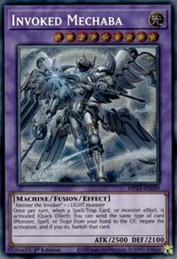 Yugioh- Invoked Mechaba (Alt Art) (Prismatic Secret Rare) (1st) - MP24-EN059 (P) - Image 1