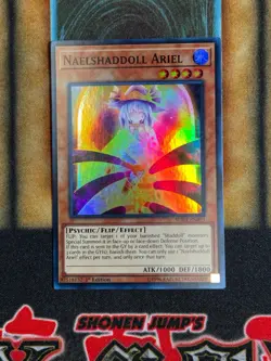 Yugioh Naelshaddoll Ariel SDSH-EN003 Super Rare 1st Ed NM - Image 1
