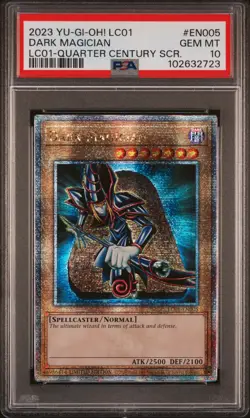 2023 Yu-Gi-Oh! LC01 Legendary Collection #EN005 Dark Magican Quarter Century SCR - Image 1