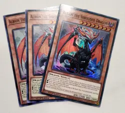 Yu-Gi-Oh [x3] Albion the Shrouded Dragon [x3] DAMA-EN008 M/NM - Image 1