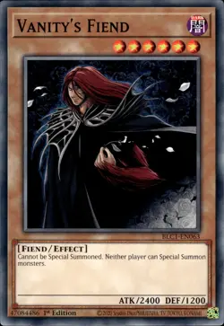 Vanity's Fiend - 1st Edition BLC1-EN063 - NM - YuGiOh - Image 1