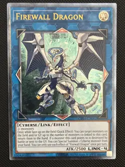 ⚡ Yugioh! Firewall Dragon (UTR) OP16-EN002 OTS Pack 16 Ultimate Rare English NM - Image 2