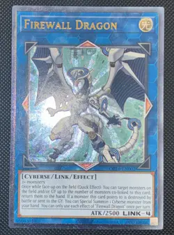 ⚡ Yugioh! Firewall Dragon (UTR) OP16-EN002 OTS Pack 16 Ultimate Rare English NM - Image 3