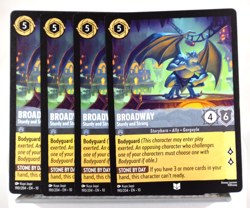 Disney Lorcana TCG Whispers in the Well Broadway Sturdy and Strong 190/204 x4 - Image 1