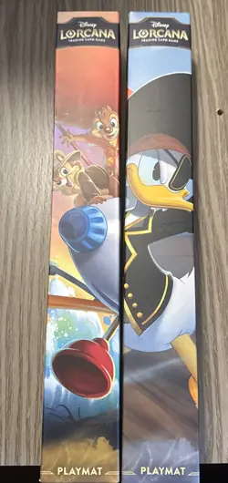 Disney Lorcana Donal Duck and Rescue Rangers Playmat Brand New Sealed - Image 1