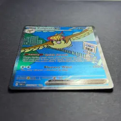 Pokemon TCG Pidgeot ex 225/197 SV03 Obsidian Flames Full Art Holo Secret Card - Image 3