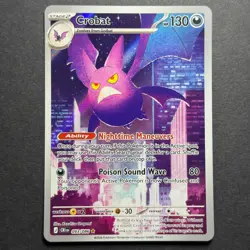 Crobat Illustration Rare Chaos Rising 093/086 Mint Pokemon Card TCG NM - Image 1
