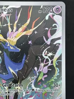 Pokemon TCG Card Xerneas 091/086 Chaos Rising Illustration Rare - NM - Image 3