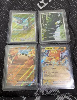 Pokemon TCG 8-Card Full Art Foil Tangela 178/165 & Psyduck 175/165 And Extras. - Image 1