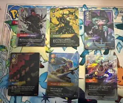 Riftbound League of Legends Lot of 6 Overnumbered cards - Image 1