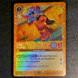 Disney Lorcana - Lilo - Escape Artist 25/P2 Gift Box Promo Card Holo NM - Image 1