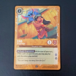 Disney Lorcana - Lilo - Escape Artist 25/P2 Gift Box Promo Card Holo NM - Image 3