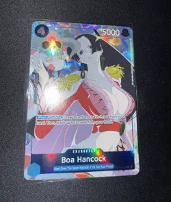 Bandai One Piece Card Game Boa Hancock OP02-059 R Alt Art Foil EN - Image 1