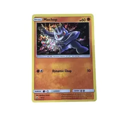 Machop 6/12 Common Pokemon Card 2018 Detective Pikachu Set MP/LP - Image 1