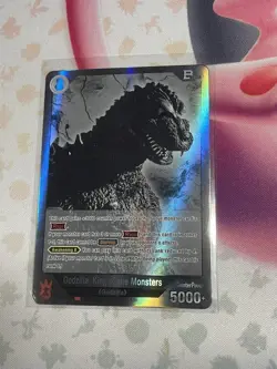 Godzilla Card Game Godzilla, King of the Monsters EBP01-075 SR Foil - Image 1