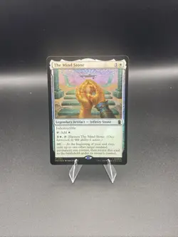 Magic: The Gathering Marvel The Mind Stone Foil Mythic Rare #0021 MTG - Image 1