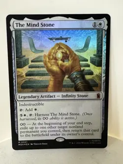MTG The Mind Stone Traditional M0021 Marvel Super Heroes Rare NM - Image 1