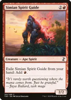 MTG - Simian Spirit Guide - Time Spiral Remastered - X1 - (LP) - #L8764 - Image 1