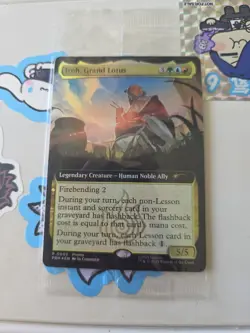 Iroh, Grand Lotus Extended Art Foil BoxLunch Promo 0002 MTG Sealed New - Image 1