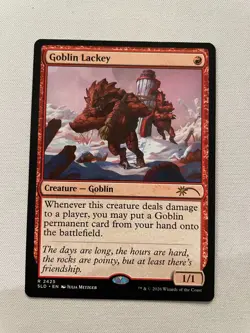 Goblin Lackey (2425) Secret Lair Drop Regular - Image 1