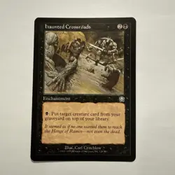 Haunted Crossroads - Magic the Gathering MtG - Mercadian Masques - NM - Image 1
