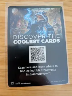 MTG Starscape Cleric Token 0015 Bloomburrow M/NM Free UK P&P - Image 2