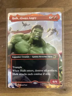 Hulk, Always Angry Borderless Marvel Super Heroes Commander 502 - Image 1