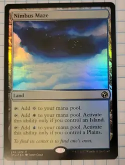 Nimbus Maze - Iconic Masters MTG FOIL - 242/249 R IMA - Image 1