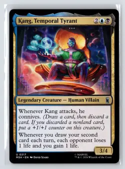 Kang, Temporal Tyrant #217 Marvel Super Heroes Magic The Gathering MTG - Image 1