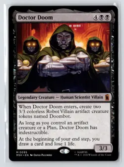 Doctor Doom #95 Marvel Super Heroes Magic The Gathering MTG - Image 1