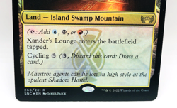 MTG Xanders Lounge FOIL 260/281 NM+ Streets of New Capenna SNC Never Played 2022 - Image 3