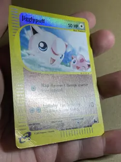 Pokemon Vintage TCG Jigglypuff 68/144 Skyridge Reverse Holo e-Card Series - Image 2