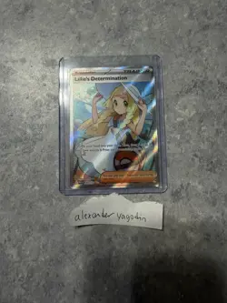 Pokemon TCG Mega Evolution Lillie’s Determination Full Art Trainer Card 169/132 - Image 1
