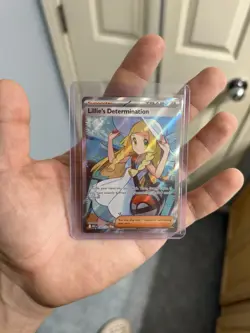 Pokemon TCG Mega Evolution Lillie’s Determination Full Art Trainer Card 169/132 - Image 2
