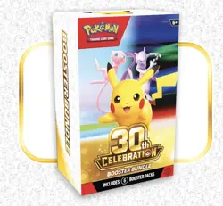 2x Pokemon 30th Anniversary Celebrations Booster Bundles (Preorder) - Image 1