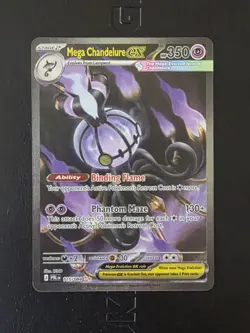 Mega Chandelure ex SIR 115/084 Pitch Black English - Image 1