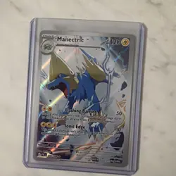 Manectric 089/084 Illustration Rare Pitch Black Pokemon Holo Near Mint - Image 1