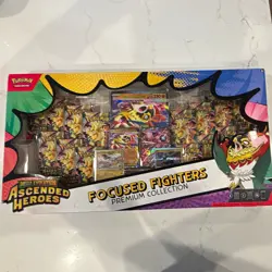 Pokemon Mega Evolution Ascended Heroes Focused Fighters Premium Collection 2026 - Image 1