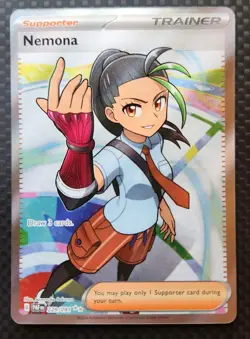 Pokemon - Nemona 229/091 SV: Paldean Fates - Trainer - Image 1