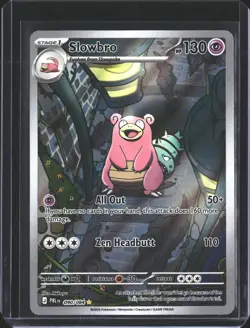 Slowbro 090/084 Illustration Rare Pitch Black Pokemon Holo NM/M - Image 1