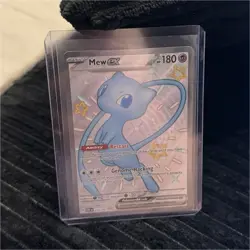 Mew ex 216/091 SV Paldean Fates Shiny Ultra Rare Holo Eng 180HP - Image 1