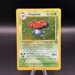 Pokemon TCG Vileplume 15/64 Jungle Holo Rare NM/LP - Image 1