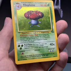 Pokemon TCG Vileplume 15/64 Jungle Holo Rare NM/LP - Image 2