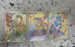 Pokemon TCG First Partner Illustration Collection Series 2 Johto Gen 2 Set NM/M - Image 1