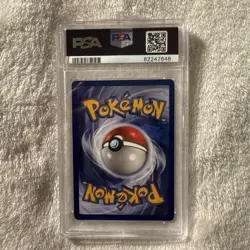 1999 Pokemon FRENCH Melofee Clefairy 1st Edition PSA 9 - Image 2