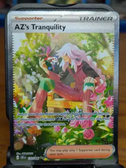 Pokemon TCG Chaos Rising AZ's Tranquility Special Illustration Rare Holo 120/086 - Image 1