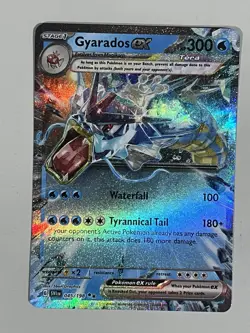 Pokemon TCG Gyarados ex Scarlet & Violet Base Set 045/198 Holo Double Rare - Image 1