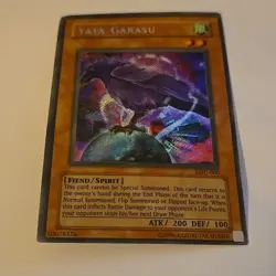 Yugioh CURVED Yata-Garasu LOD-000 Secret Rare - Image 2