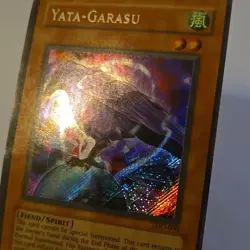 Yugioh CURVED Yata-Garasu LOD-000 Secret Rare - Image 5